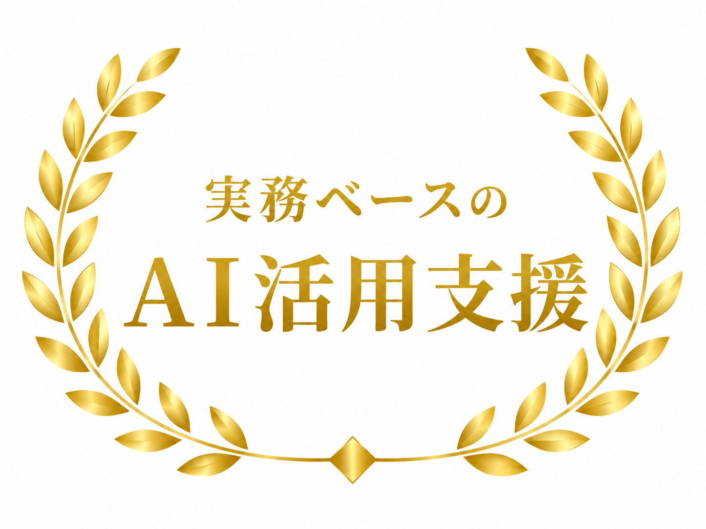 実務ベースのAI活用支援