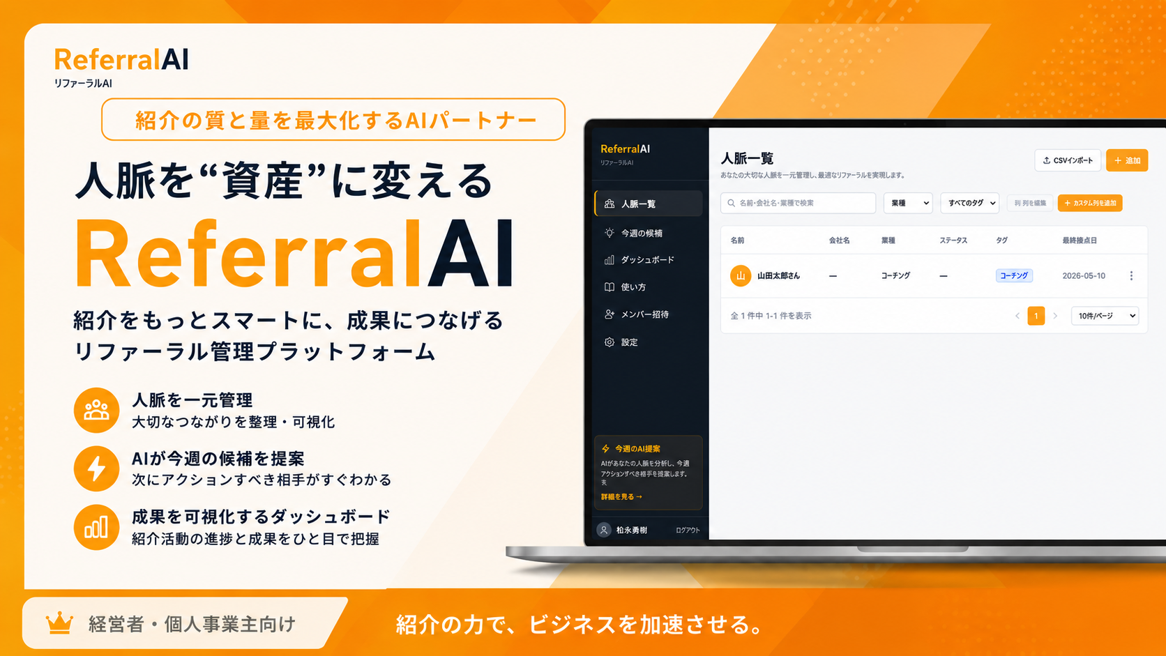 リファーラルAI